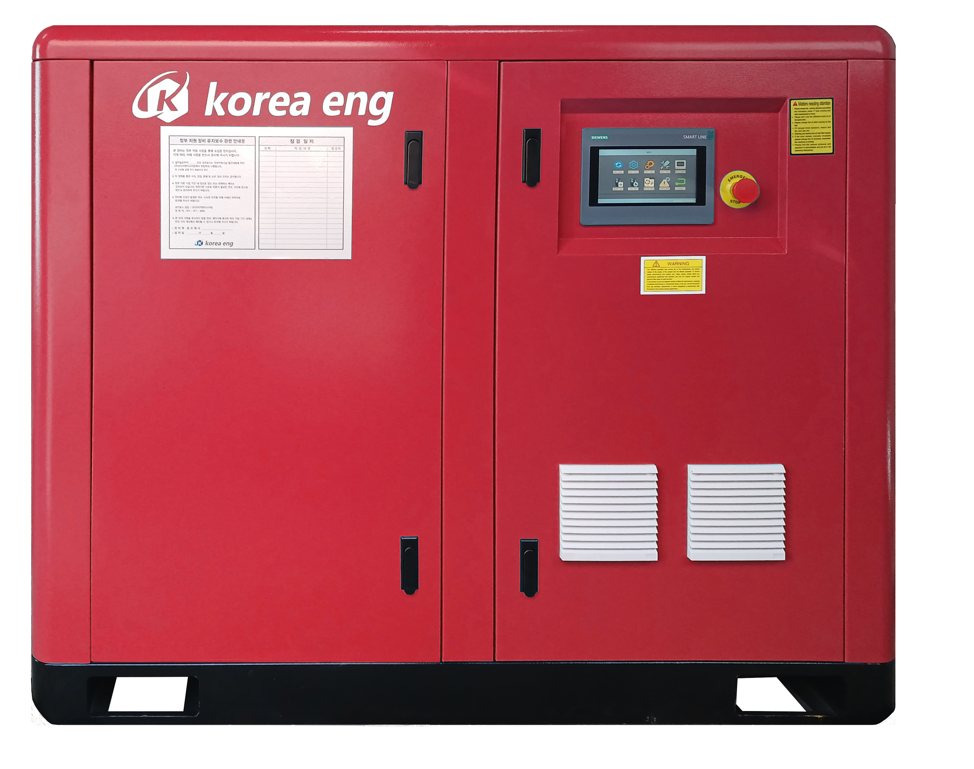 1단 인버터 스크류 컴프레서 50HP